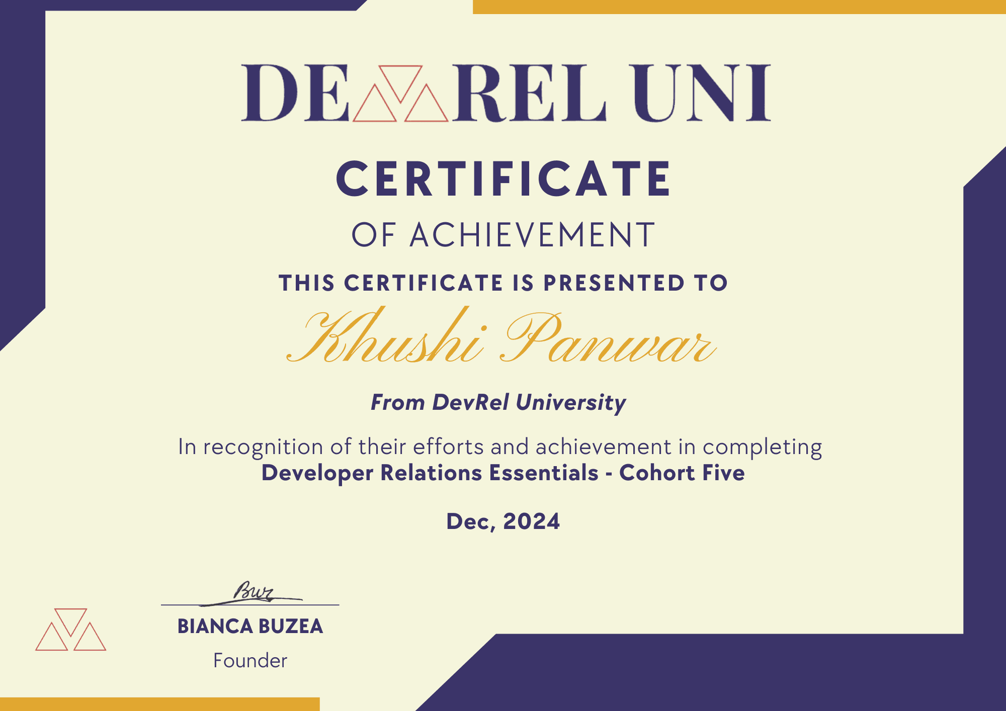 DevRel Uni