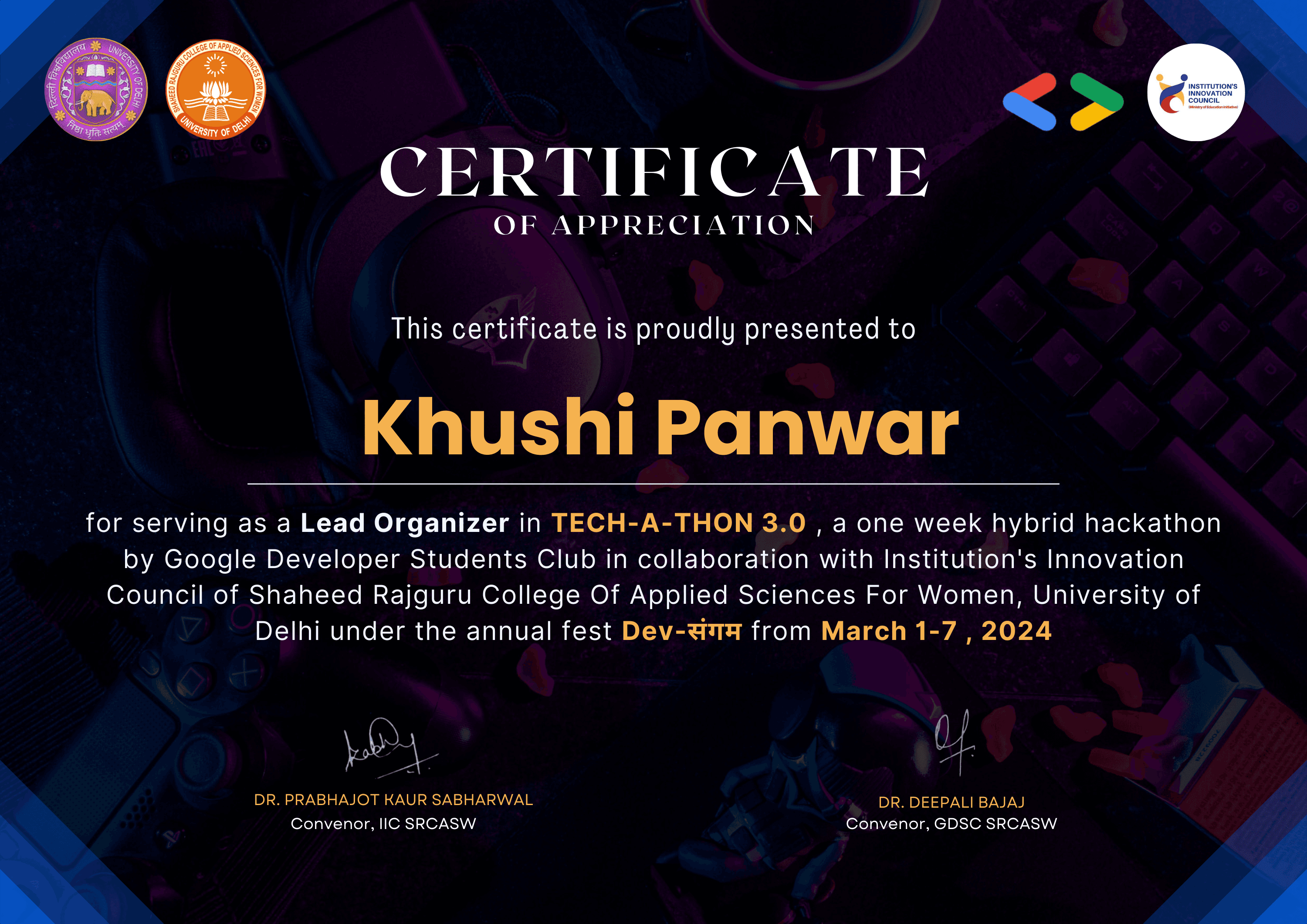 Tech-A-Thon 3.0 Hackathon Organizer