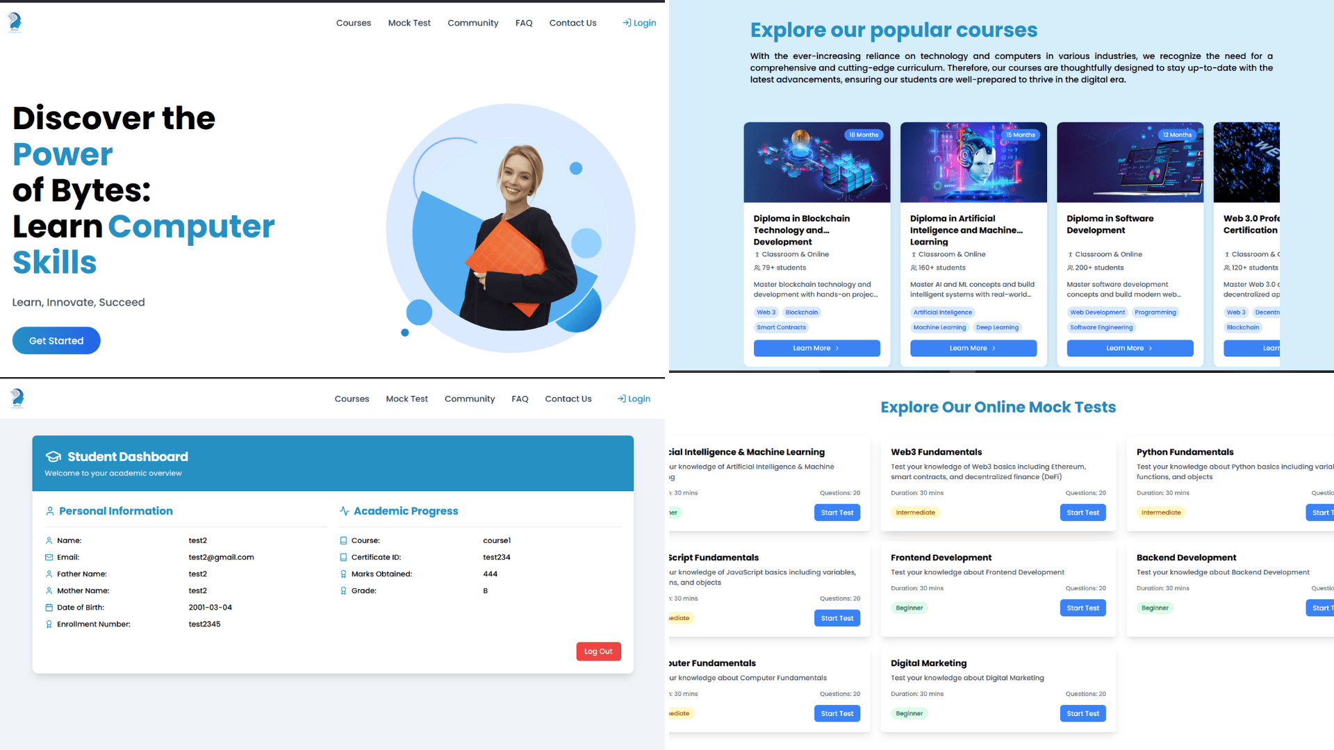 Computer Education Platform