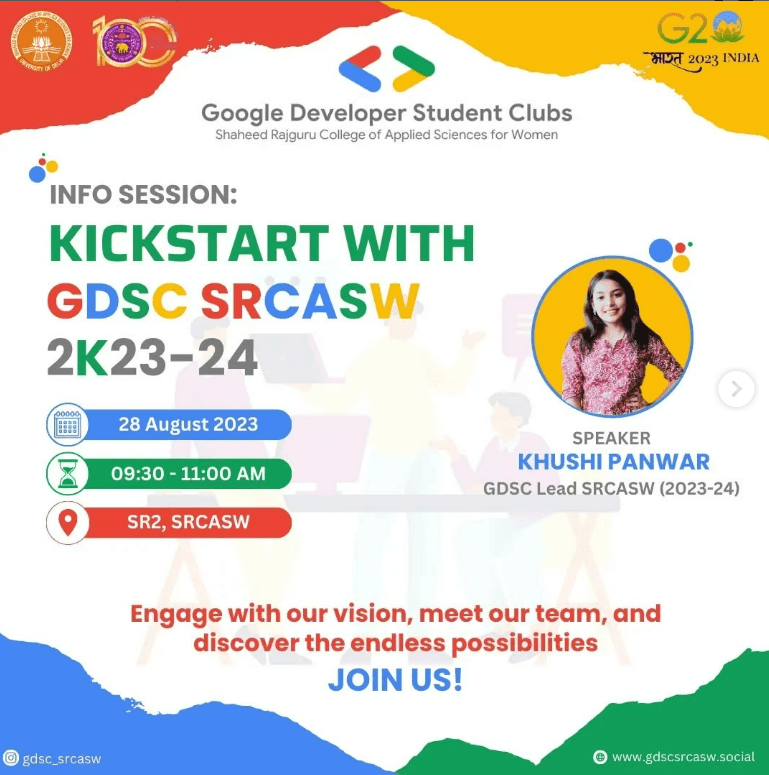 Kickstarting with Google Developer Student Clubs